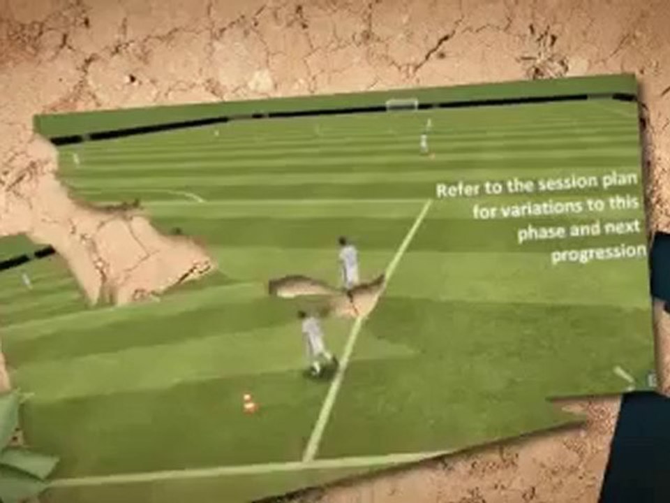 Soccer drill: Pass and Move