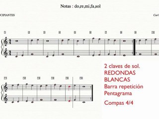 Do re mi fa sol   Partitura