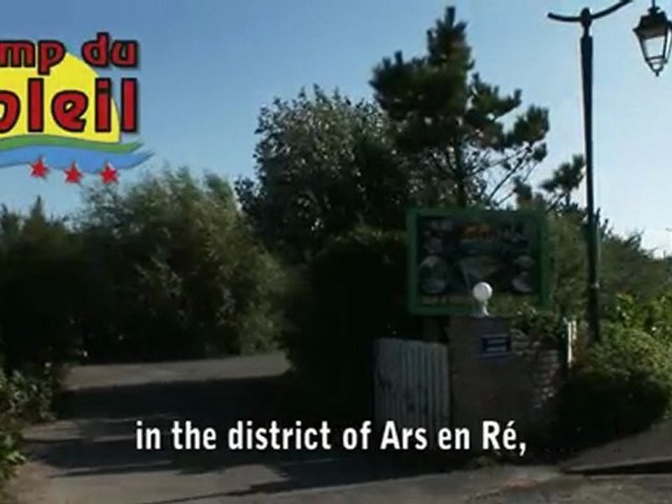 CAMPING CAMP DU SOLEIL*** - ILE DE RE - CHARENTE MARITIME