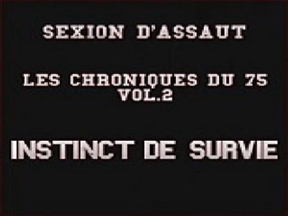 sexion d assaut instinct de survie