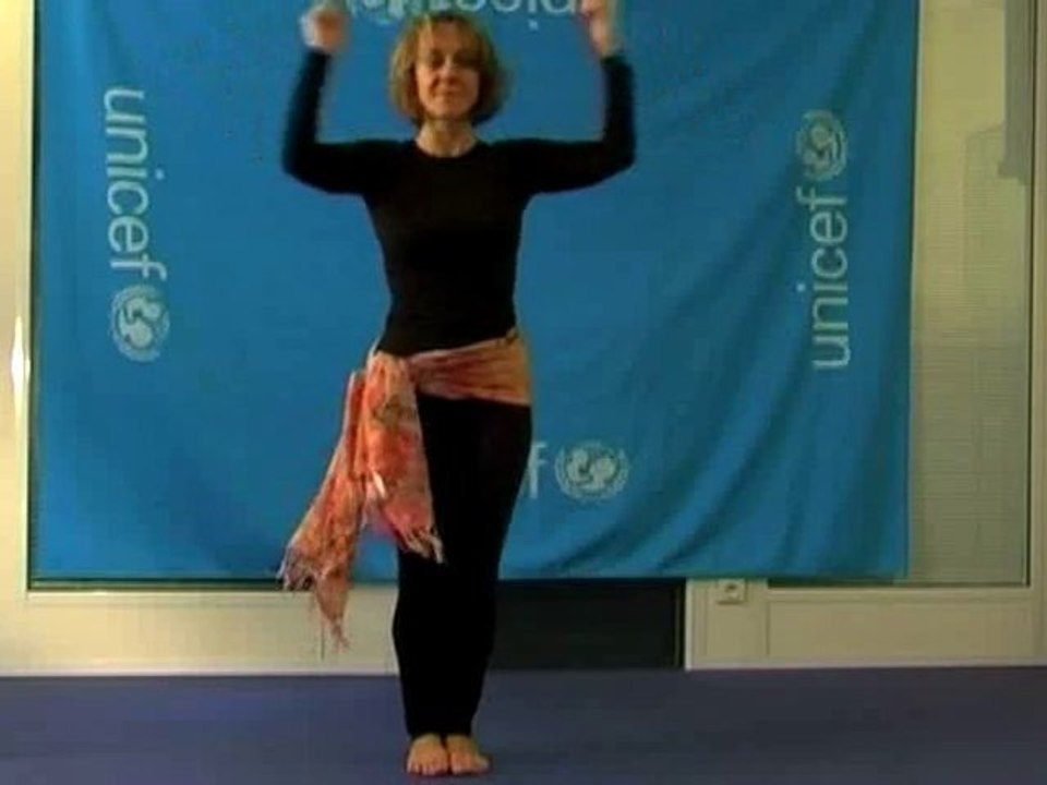 Chorégraphie flashmob UNICEF/Camélia Jordana 20 nov 2010