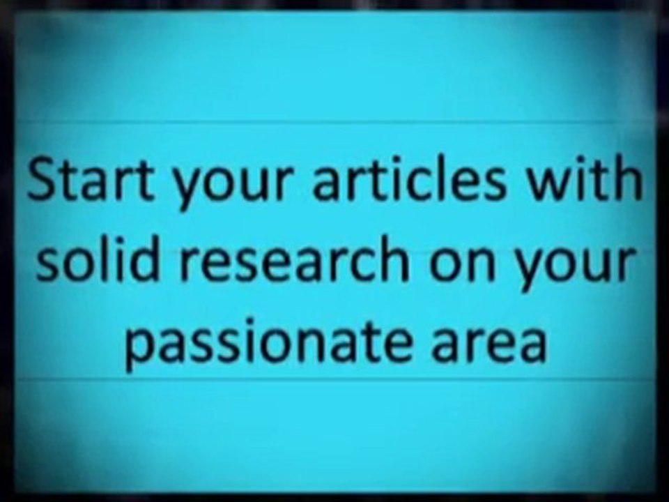 Marketing Article Online