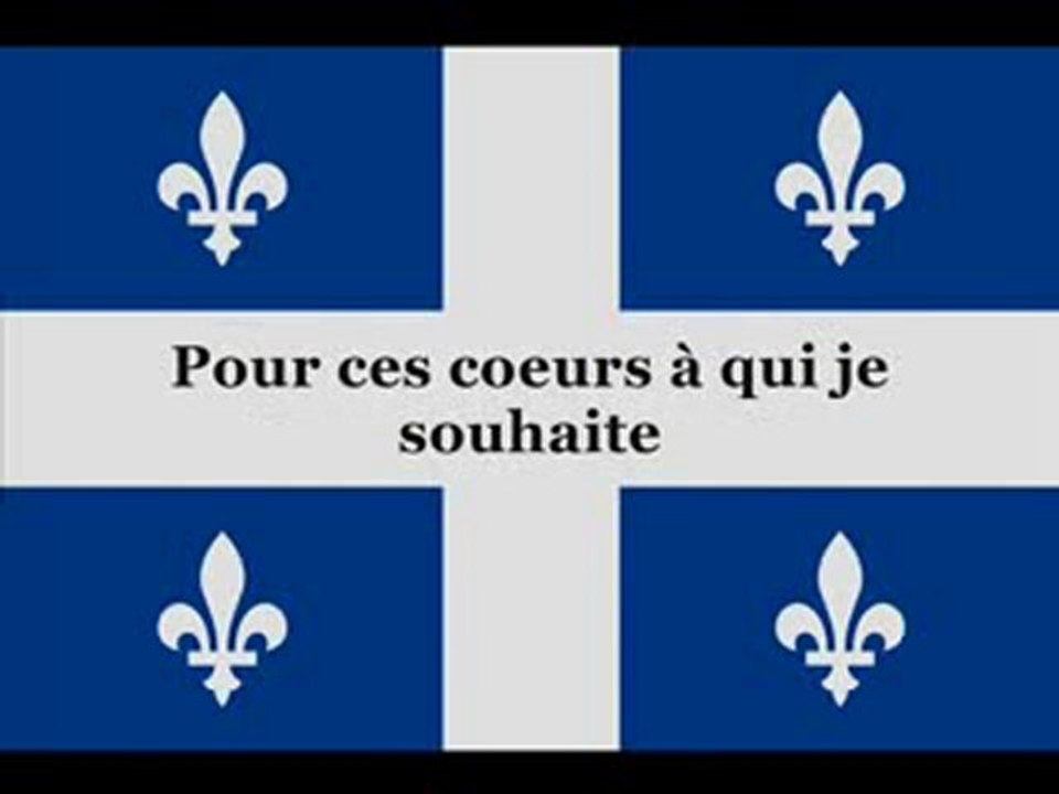 Hymne national du Québec - Gens du pays