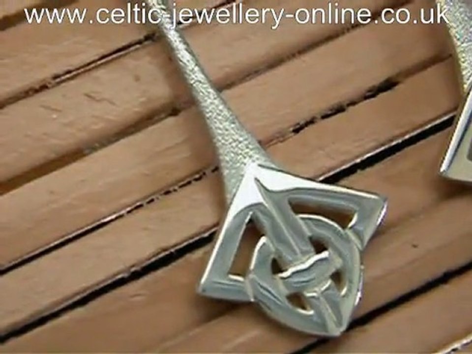 Silver Celtic Earrings HSH014