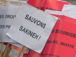 Rassemblement pour Sakineh, mardi 2 novembre 2010