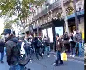 police et  manifestations contre les retraites 28.10.2010