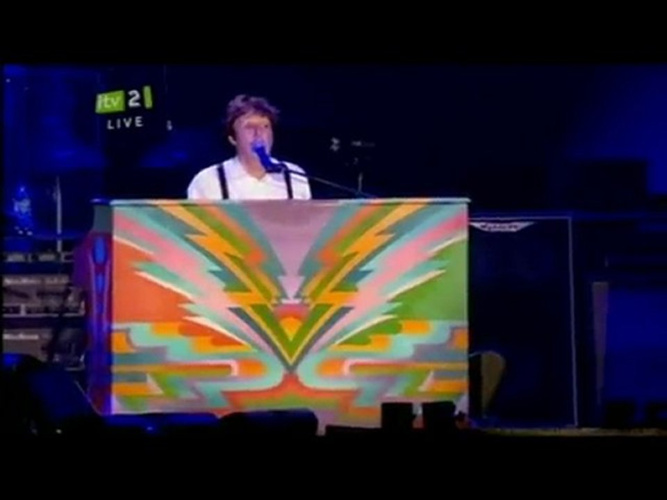 PAUL McCARTNEY HEY JUDE LIVE ON STAGE (AGY)