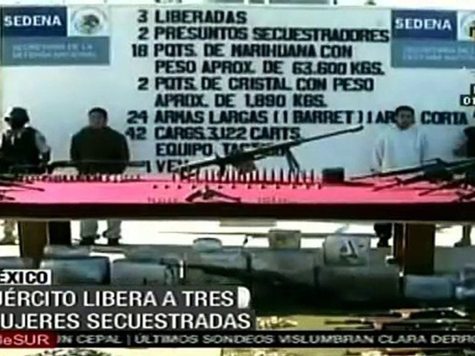 Militares liberan a tres mujeres secuestradas en Tijuana