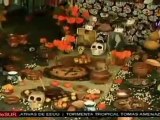 Con una ofrenda monumental celebran en México el Día de Muertos