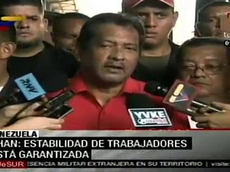 Khan: Estabilidad de trabajadores está garantizada
