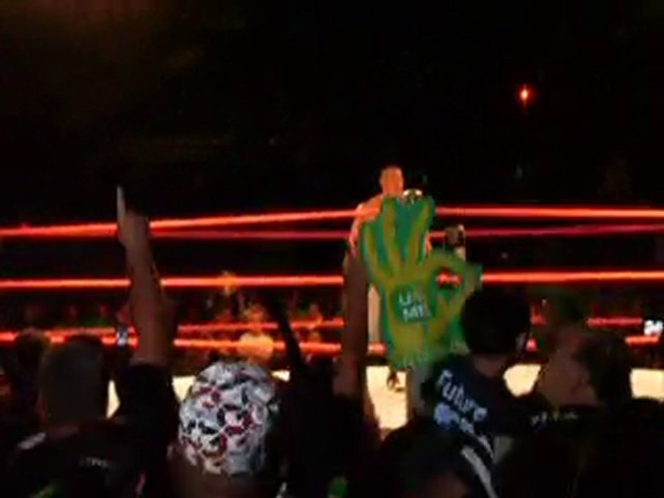 Randy Orton vs. John Cena after match