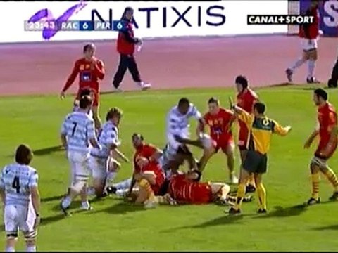 Chabal Rugby Racing Métro 92 Perpignan