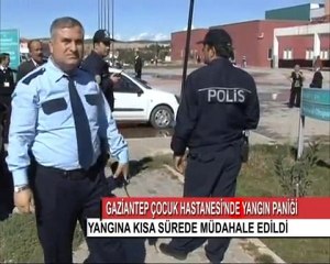 8-ÇOCUK HASTANESİ YANGIN