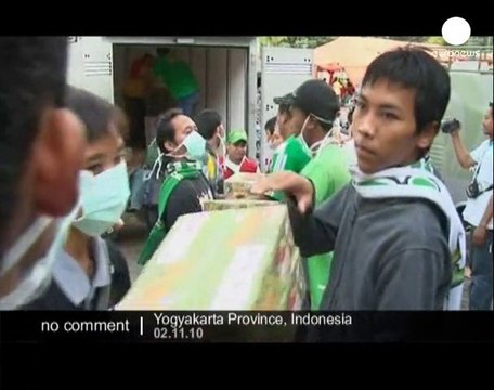 Indonesia's Mount Merapi erupts again - no comment