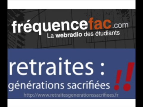 Retraites : générations sacrifiées sur fréquence Fac