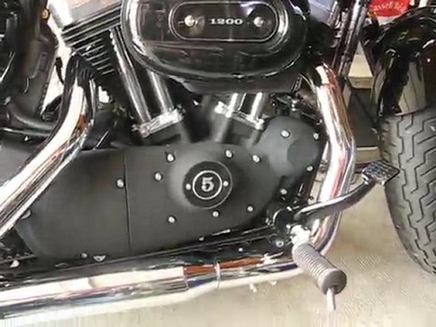 Sportster forty height - échappement khrome werks