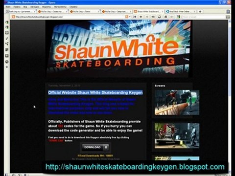 Free Shaun White Skateboarding keygen