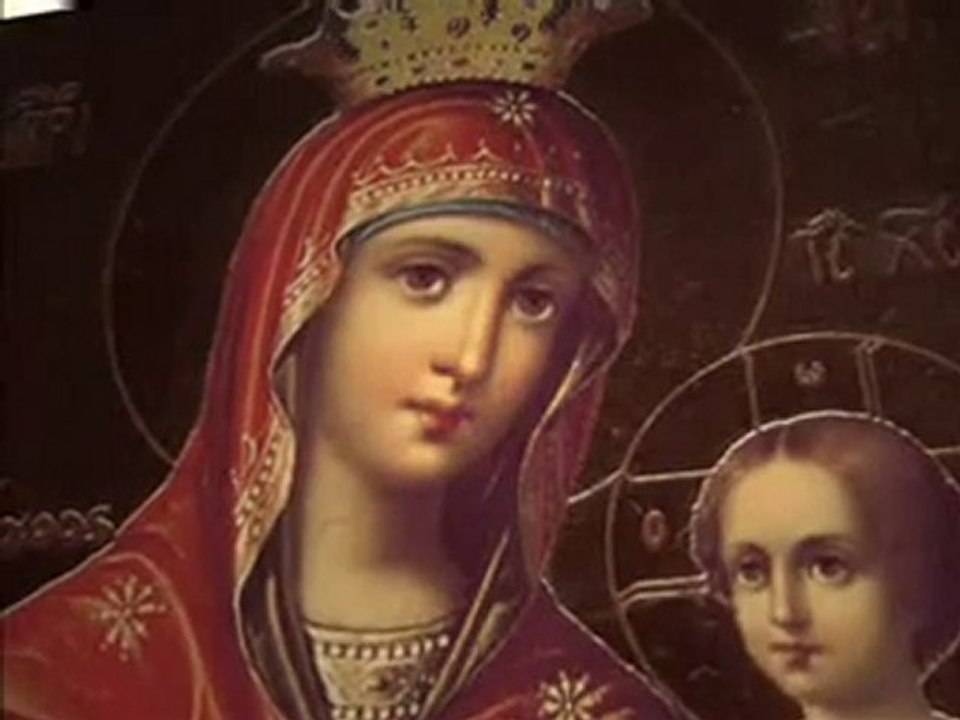 Saint virgin Mary