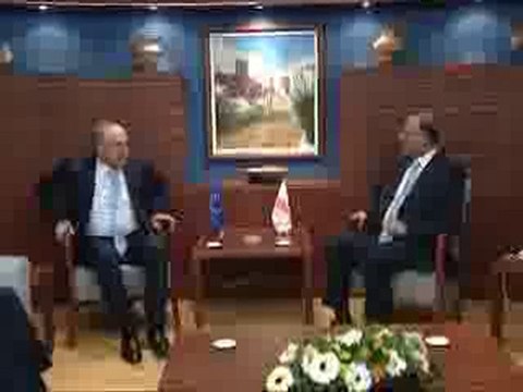 AKPM Başkanı Mevlüt Çavuşoğlu Kıbrıs Temasları