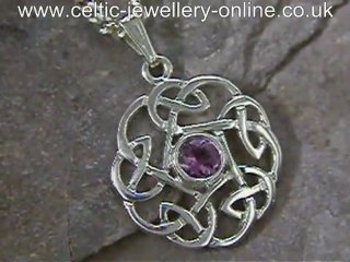 Silver Celtic Necklace DWO425