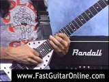 guitar shredding technique