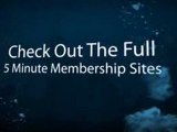 5 Minute Membership Sites Review