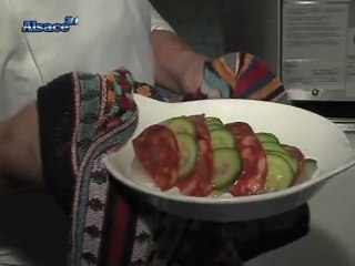 Recette : dos de sandre en écailles vertes et chorizo