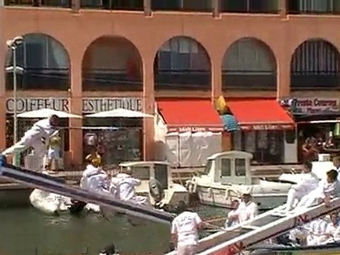 Joutes Languedocienne Alex CLODUNG A.J.Béziers à Sète 2010