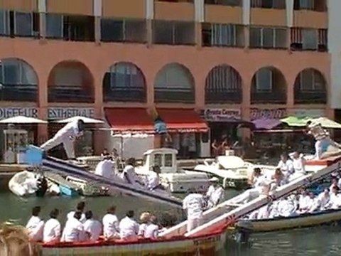 Joutes Languedocienne Alex CLODUNG à Sète 2010 Revanche