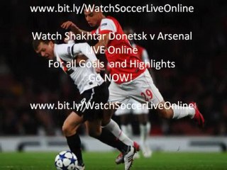 Shakhtar Donetsk v Arsenal LIVE & Highlights 03/11/2010