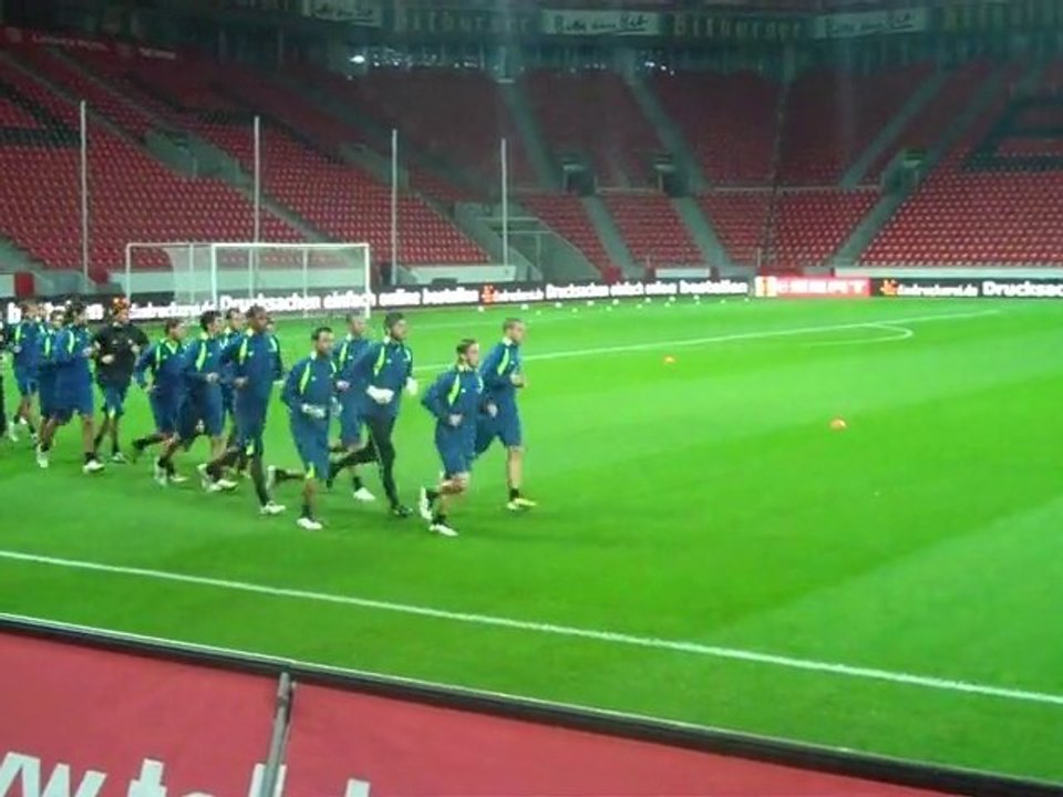 Προπόνηση Αρη στην "Μπάι Αρίνα"