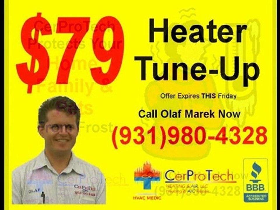 Heater Air Conditioner Repair Clarksville | (931) 980-4328