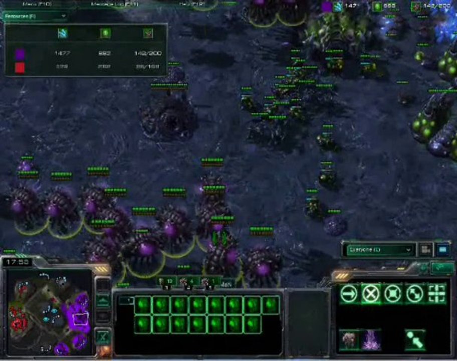 Match Starcraft II: Laukyo (T) vs MoMaN (Z) par Yogo