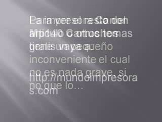 Impresora Canon Mp140 Cartuchos