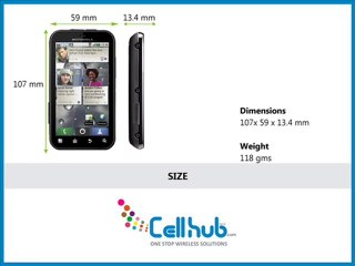 Motorola Defy 3G By (www.cellhub.com)