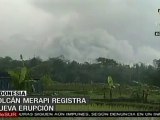 Volcán Merapi registra nueva explosión