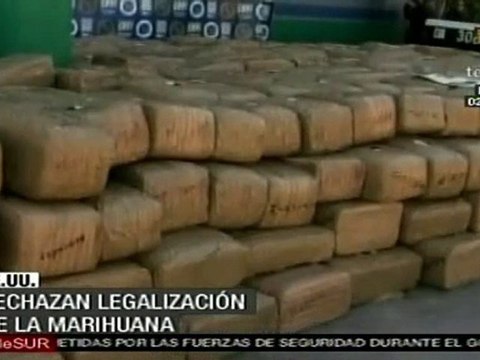 Rechazan legalización de la mariguana en California