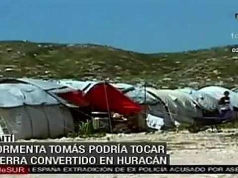 Tormenta Tomás podría tocar tierra convertido en huracán