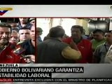 En Venezuela garantizan derechos laborales de trabajadores de empresa expropiada SIDETUR