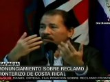 Daniel Ortega: Nicaragua se siente 