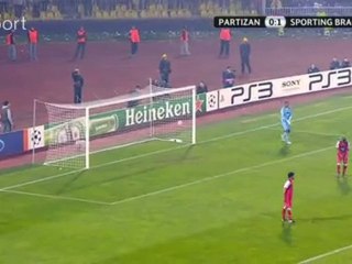 FK Partizan Beograd v Sporting Braga