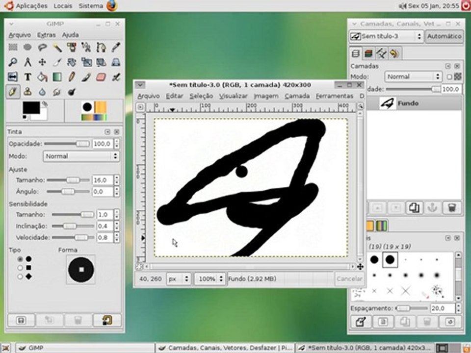 Gimp - Aula 05 - Ferramentas 3