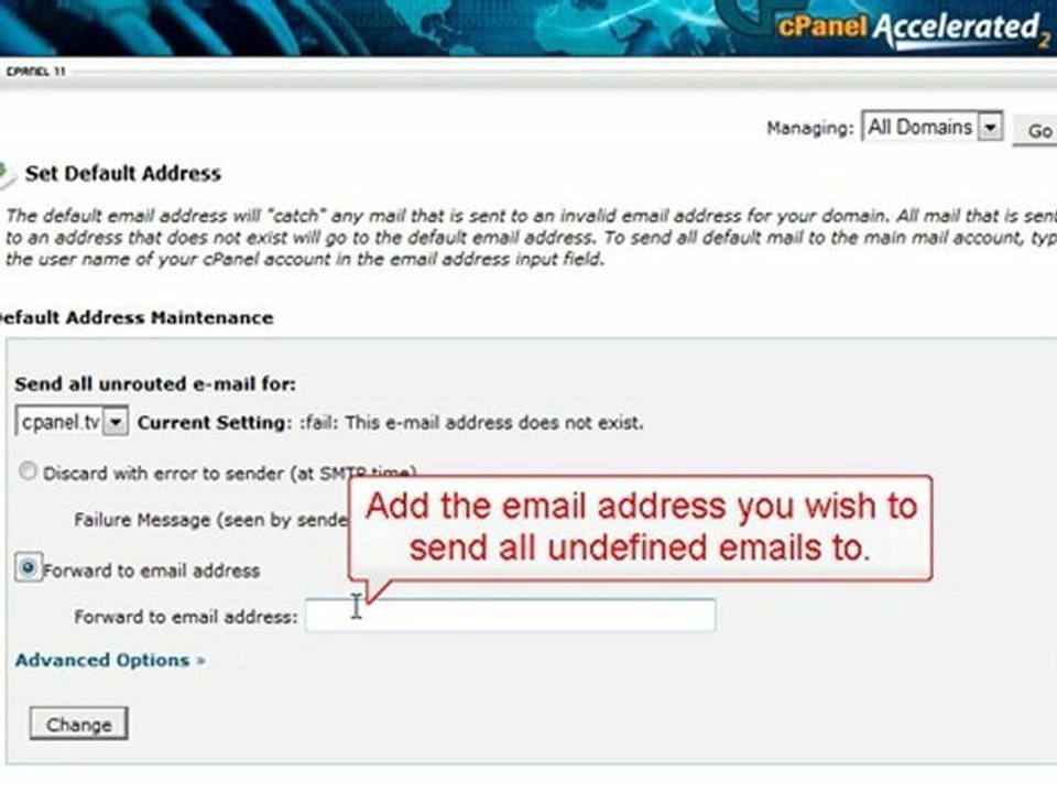 WordPress Tutorial - Catchall Address  - WordPressTutorials.