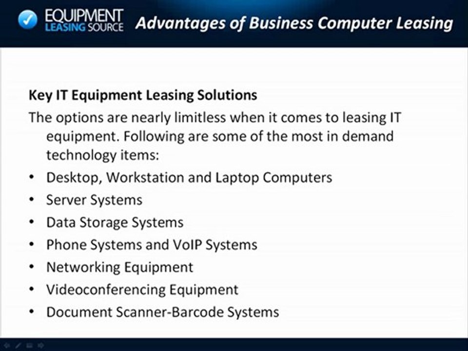IT Equipment Leasing
