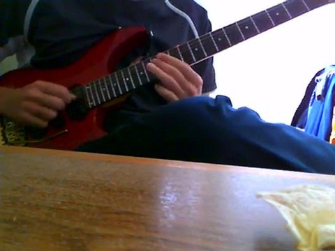 Dream Theater Take the Time first guitar solo cover