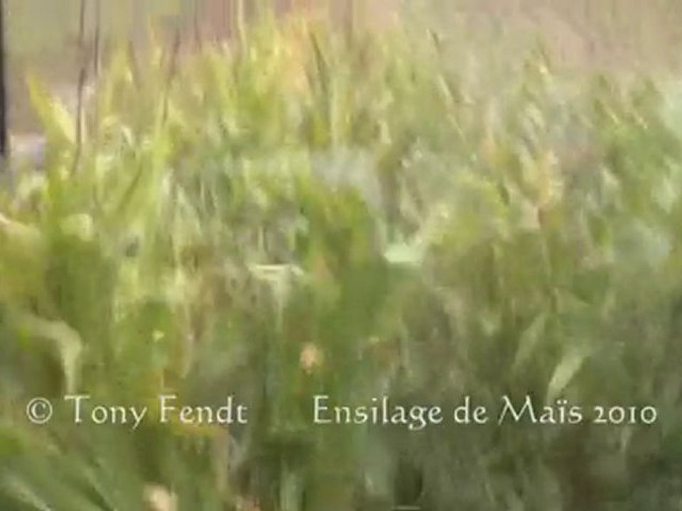 Ensilage De Maïs 2010 Séquence N°3 Par Tony Fendt