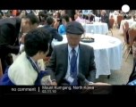 South and North Koreans reunite with... - no comment