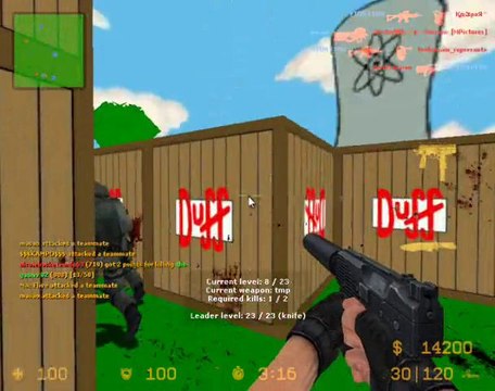 (thegamer) joue sur counter strike source