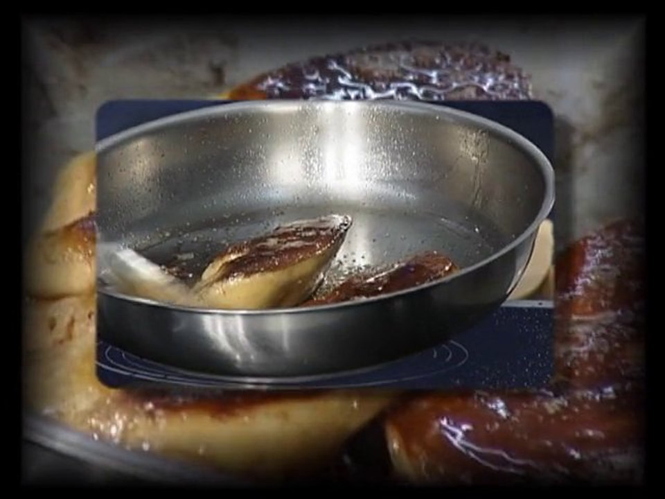 Fabien Dupont et son foie gras de canard poilé