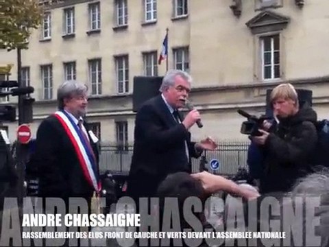 Intervention d'André Chassaigne devant l'Assemblée nationale